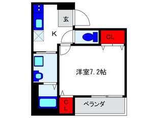 ﾌｼﾞﾊﾟﾚｽ曽根南町Ⅱ番館の物件間取画像